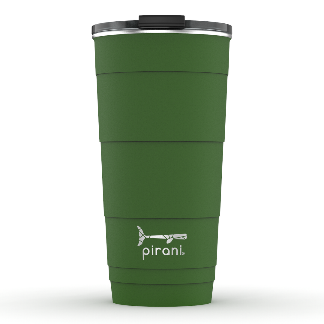 Insulated Stackable Tumbler w/Screw On Lid 26oz