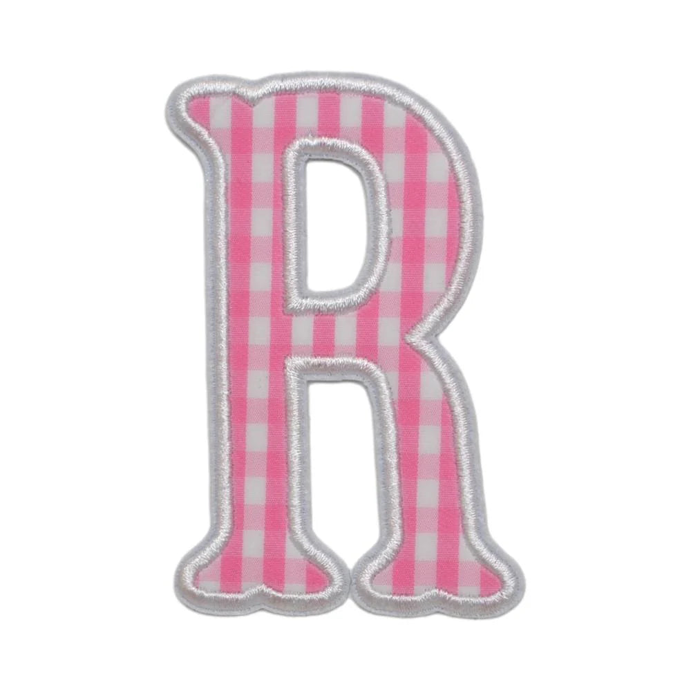 LETTER APPLIQUÉS-R
