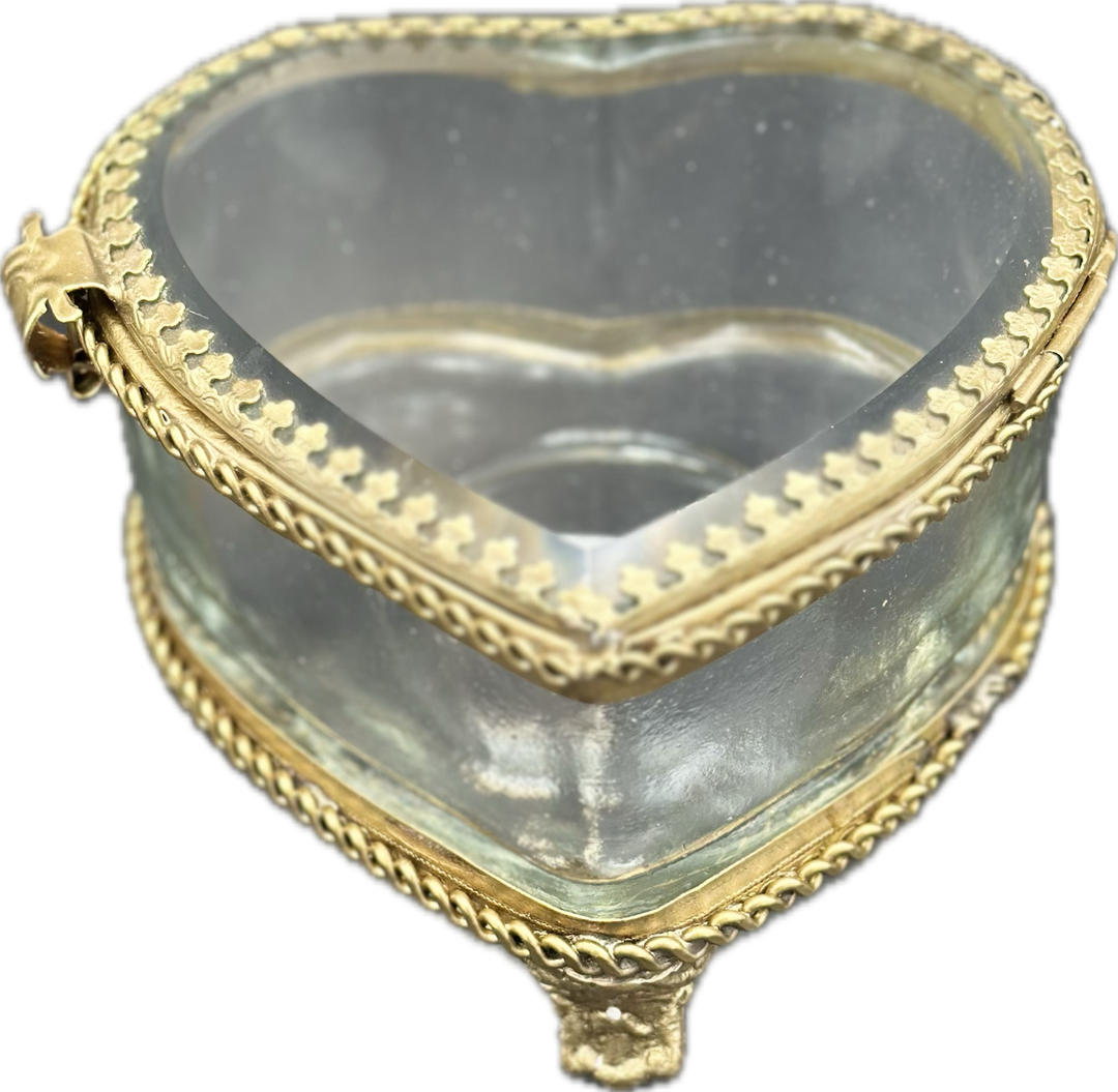 Glass Heart Box