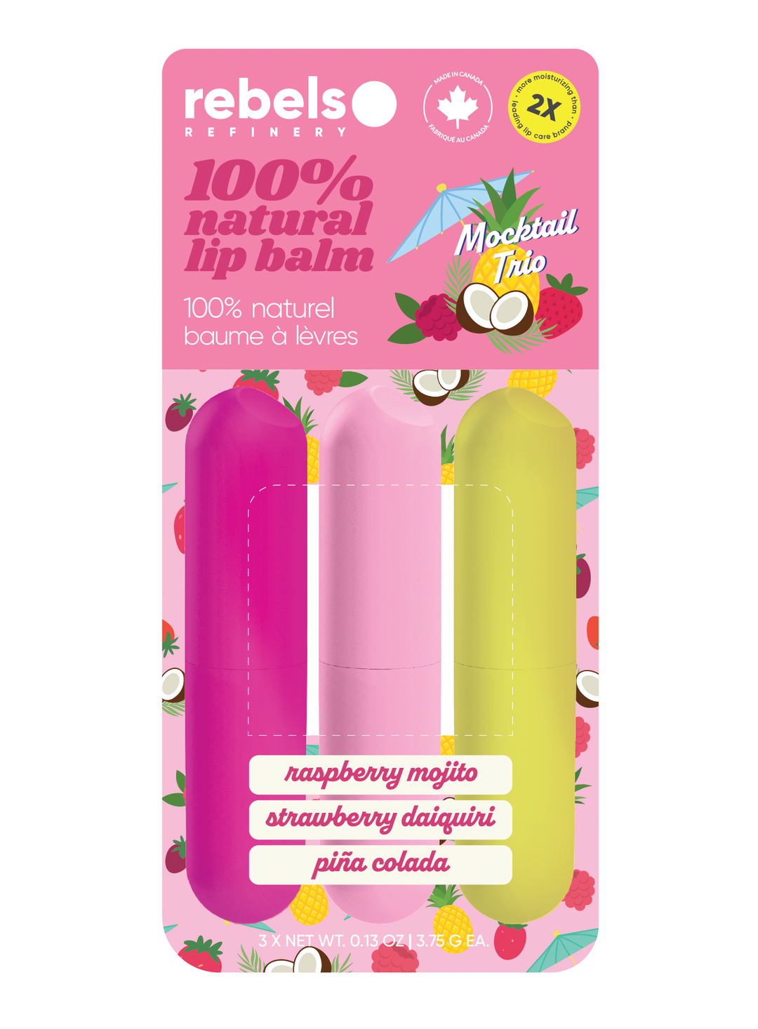 Sleek Stick 3 Pack - Mocktail Trio