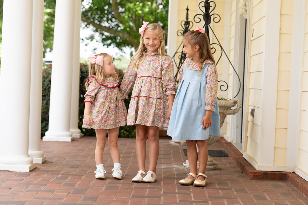 Layla Raspberry Floral Bloomer Set