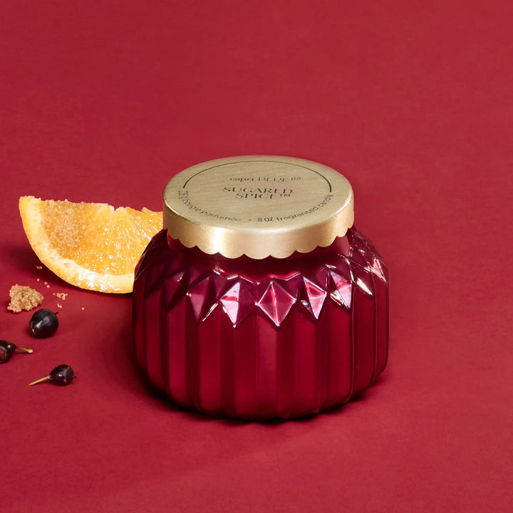 Capri Blue Sugared Spice Royal Gem Petite Candle 8 oz