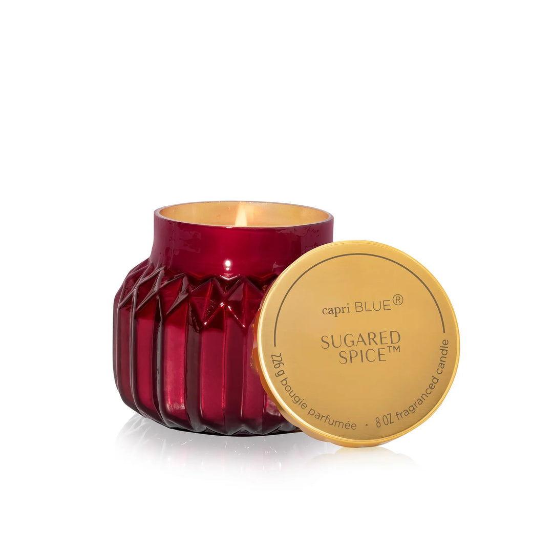 Capri Blue Sugared Spice Royal Gem Petite Candle 8 oz