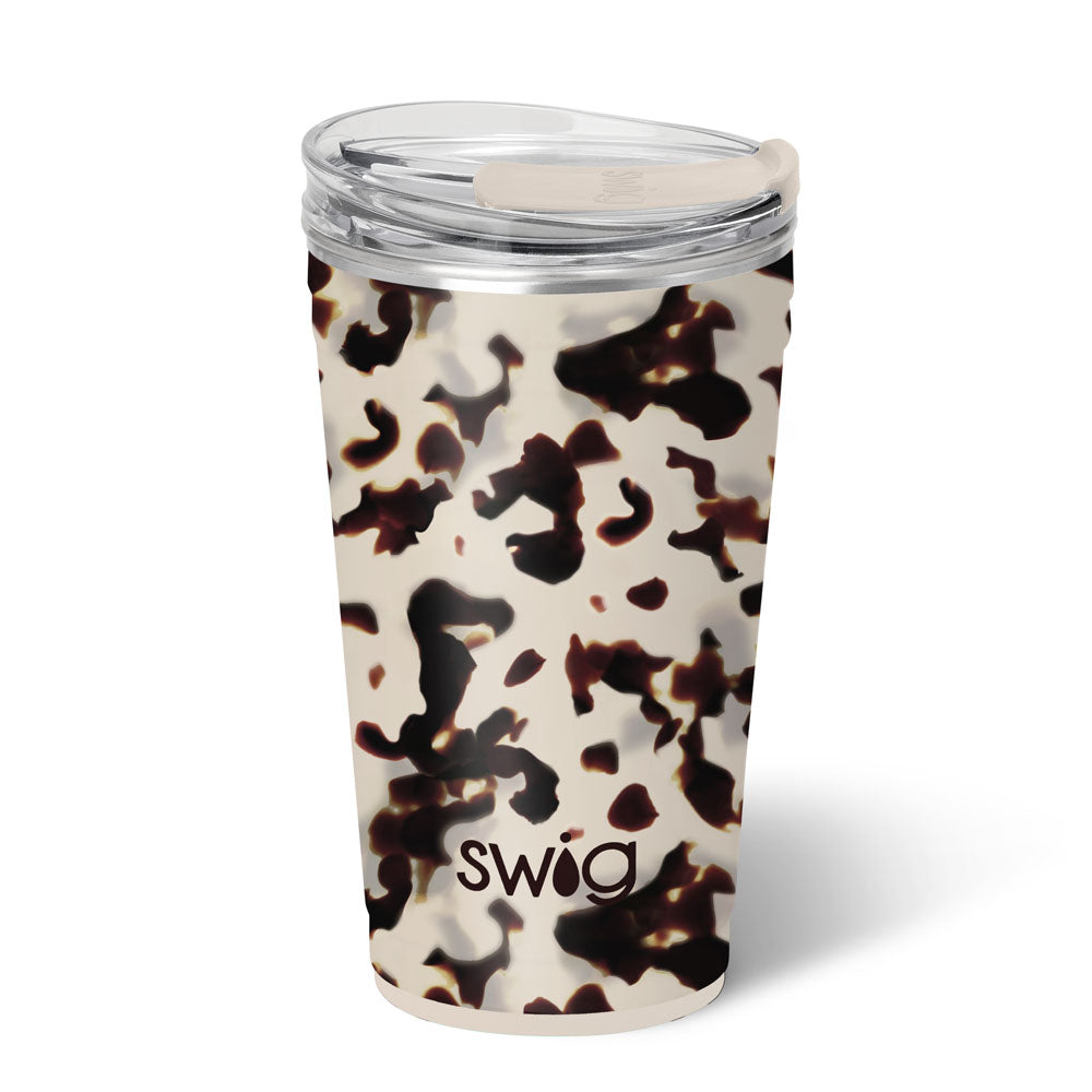 Blonde Tortoise Party Cup 24oz