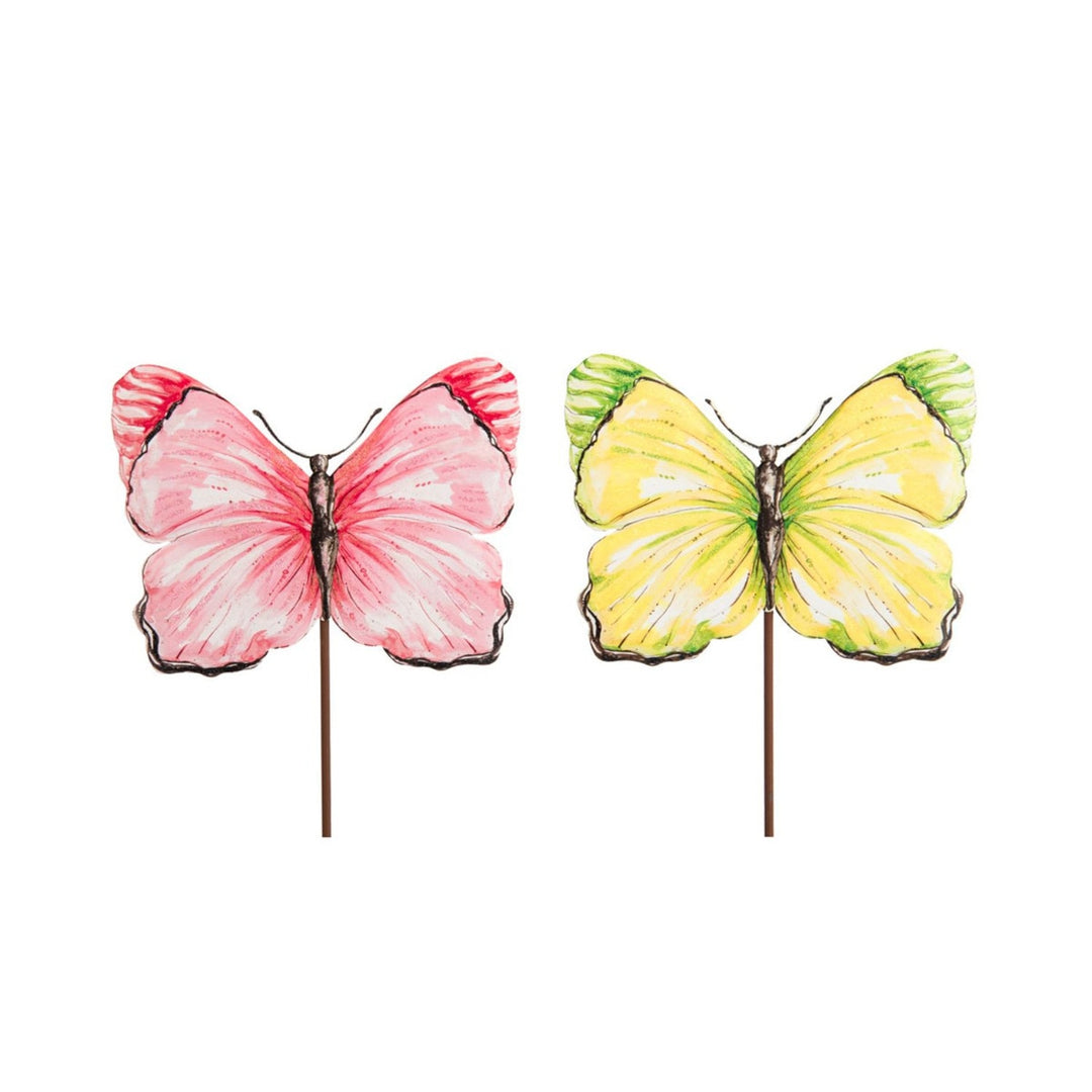 Pink or Yellow Butterflies