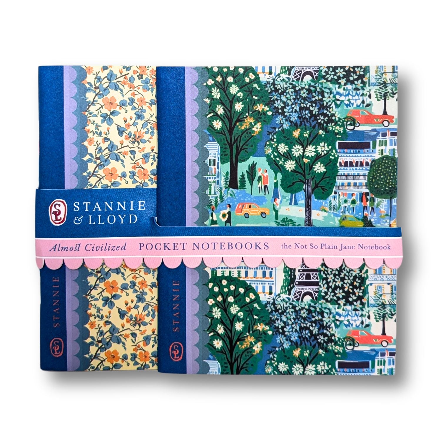Pocket Notebook Set - Paris Afternoon – The Oaks Apparel Co.