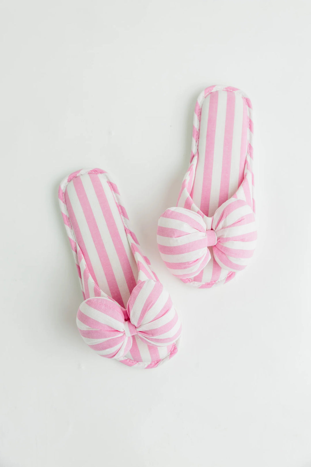 Cabana Bow Spa Slipper - Pink