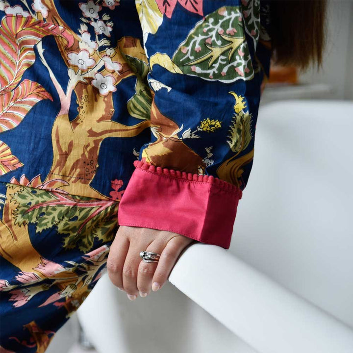 Blue Carnation Pajamas