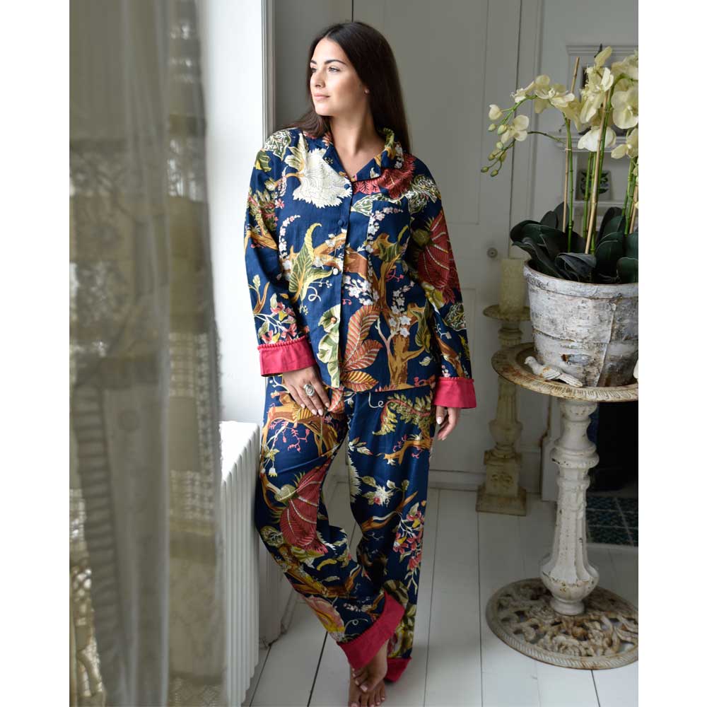 Blue Carnation Pajamas