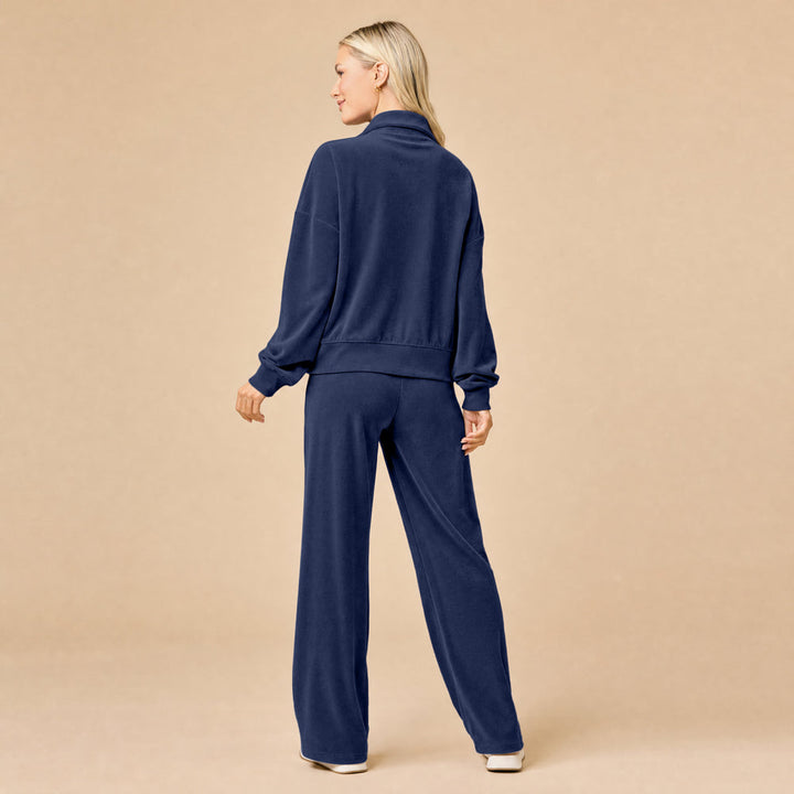 Serenity 1/4 Zip with Wide Pant