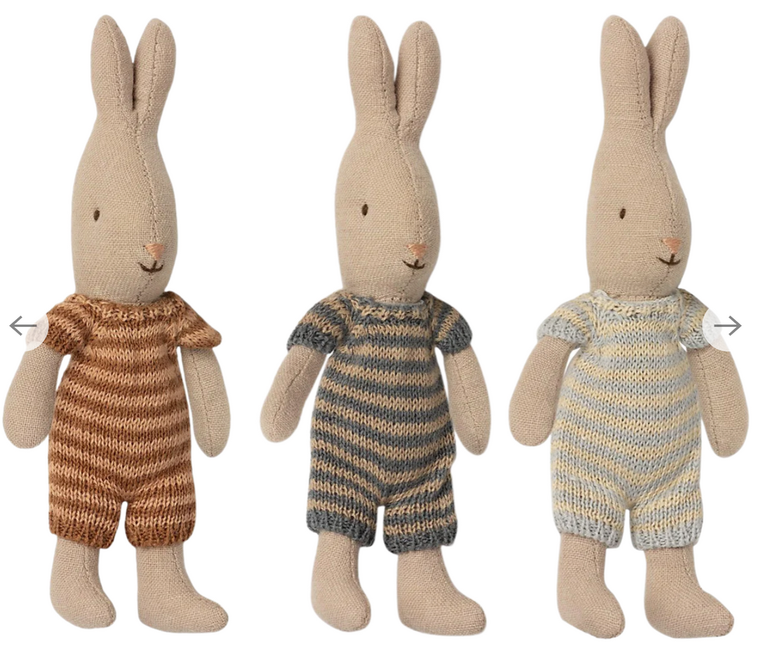Maileg Micro Rabbit (3 outfit options)