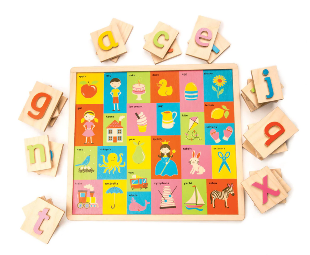 Tender Leaf Alphabet Pictures