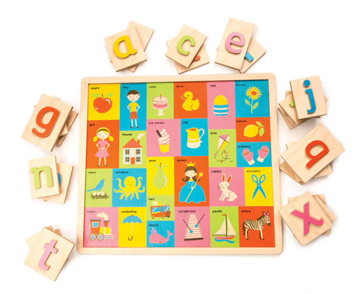 Tender Leaf Alphabet Pictures