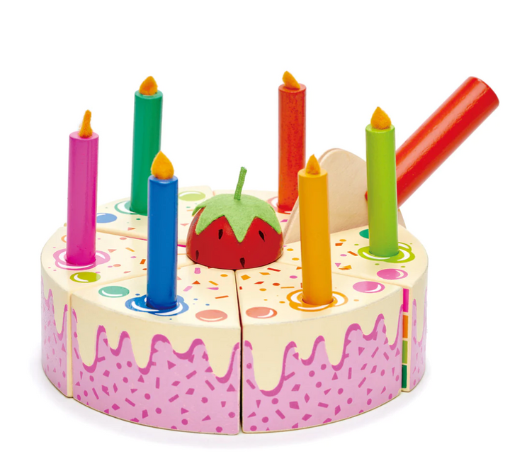 Tender Leaf Rainbow Birthday Cake