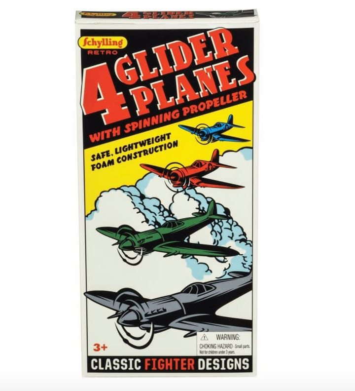 Schylling Retro Glider 4 Pack