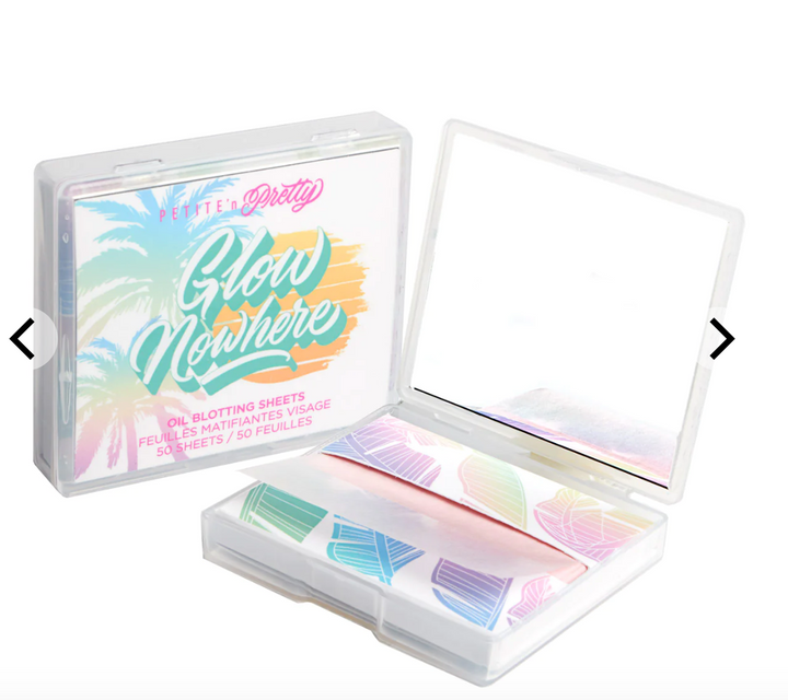 Petite 'n Pretty Glow Nowhere Oil Blotting Sheet