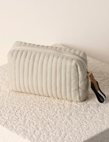 Ezra Small Boxy Cosmetic Pouch