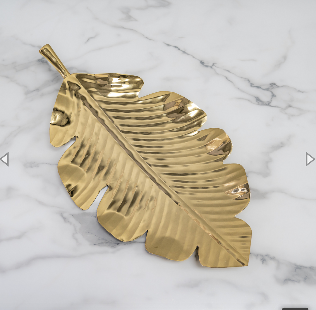 Stainless Steel Gold Leaf Tray