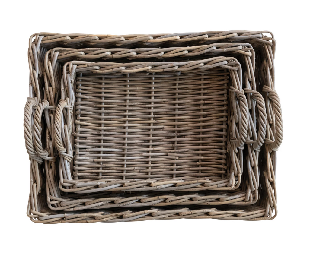 Woven Rattan Baskets