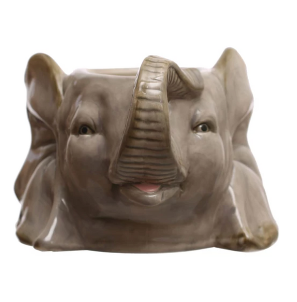 Creative Co-Op Ceramic Elephant Head ...