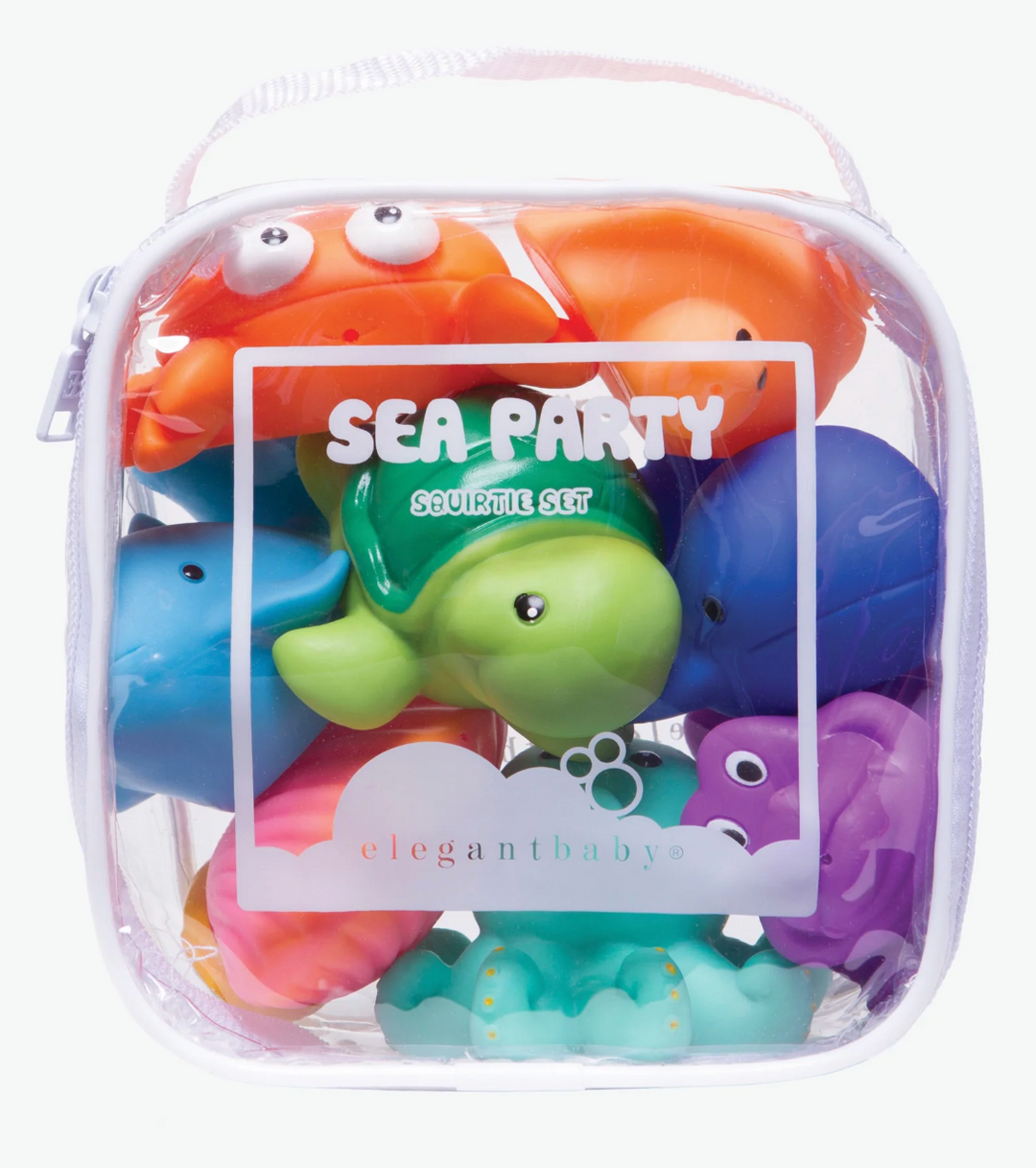 Sea Party Squirtie Baby Bath Toys