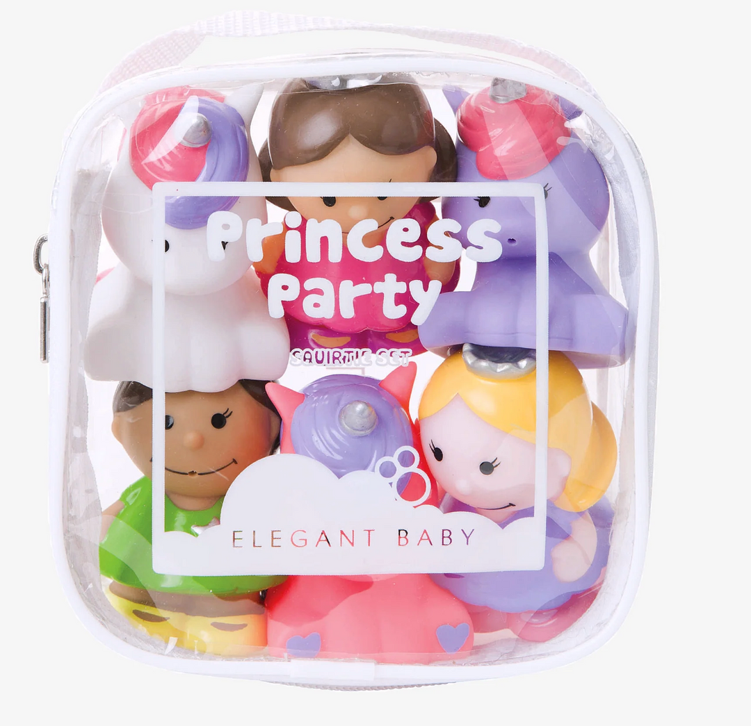 Princess Party Squirtie Baby Bath Toys
