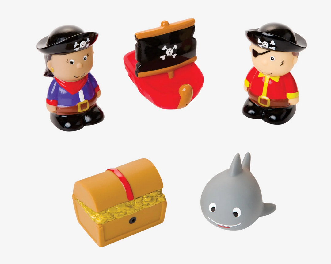 Pirate Party Squirtie Baby Bath Toys