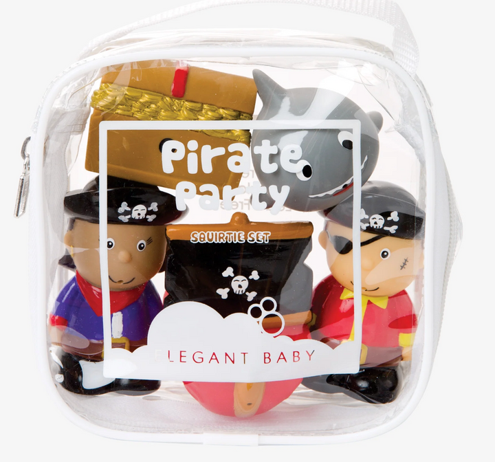 Pirate Party Squirtie Baby Bath Toys