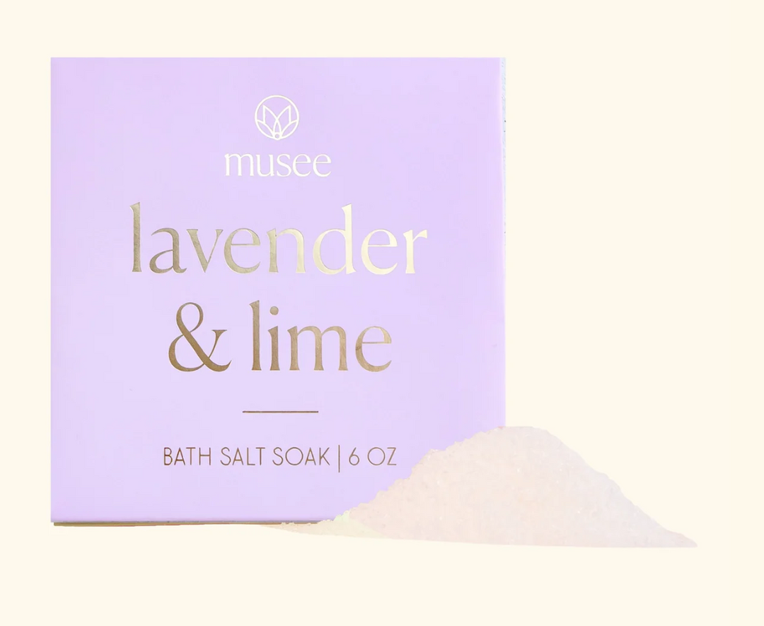 Lavender & Lime Mini Bath Salt Soak
