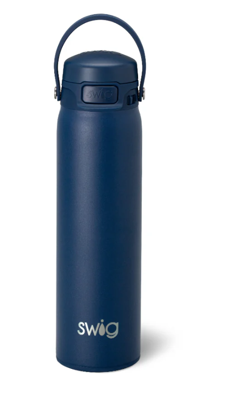 Navy Leakproof EZ Fill Bottle 22oz