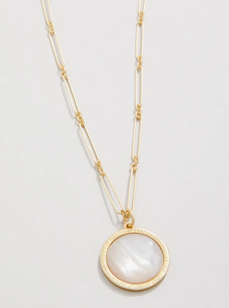 Franklin Necklace 24" Mother-of-Pearl