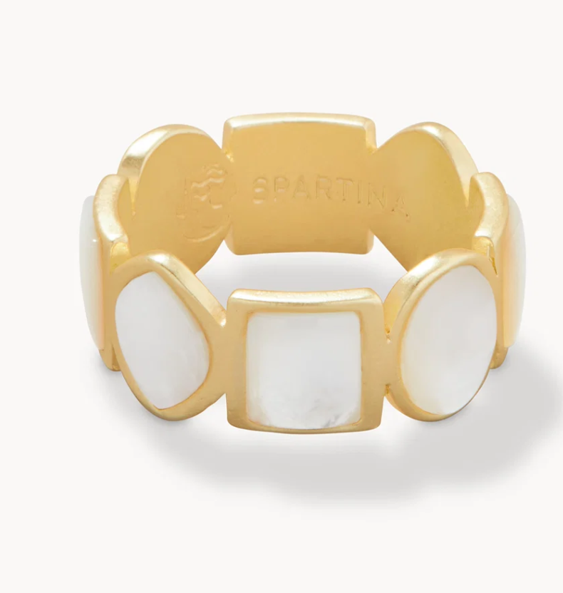 Maera Band Ring 7 Mother-of-Pearl