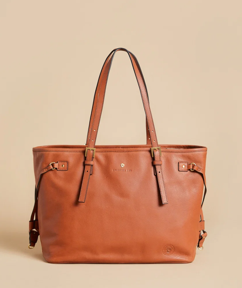 Siren Jetsetter Tote Saddle Brown