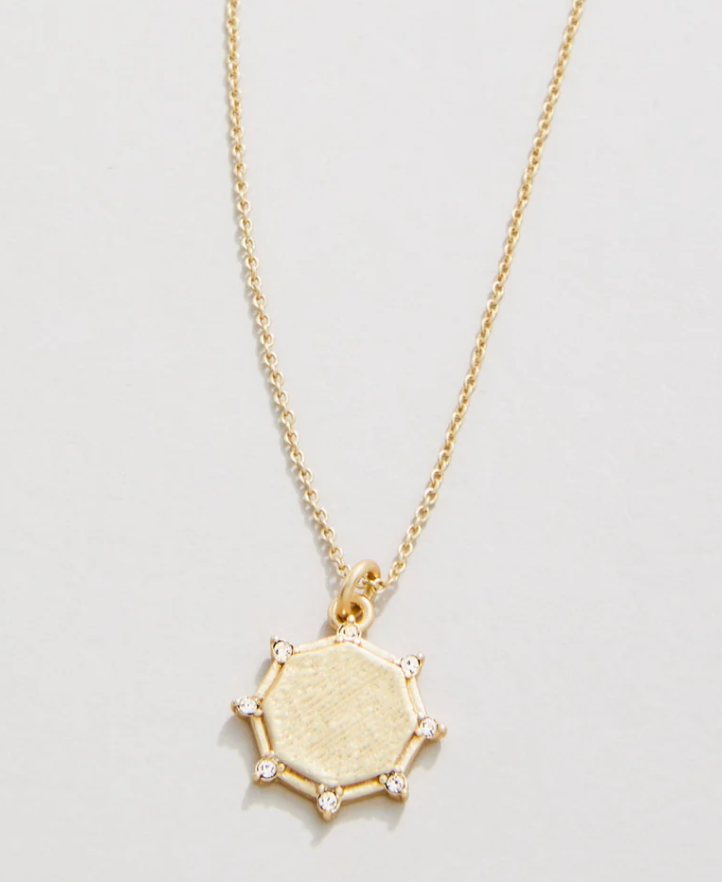 Encompass Necklace 17" Crystal