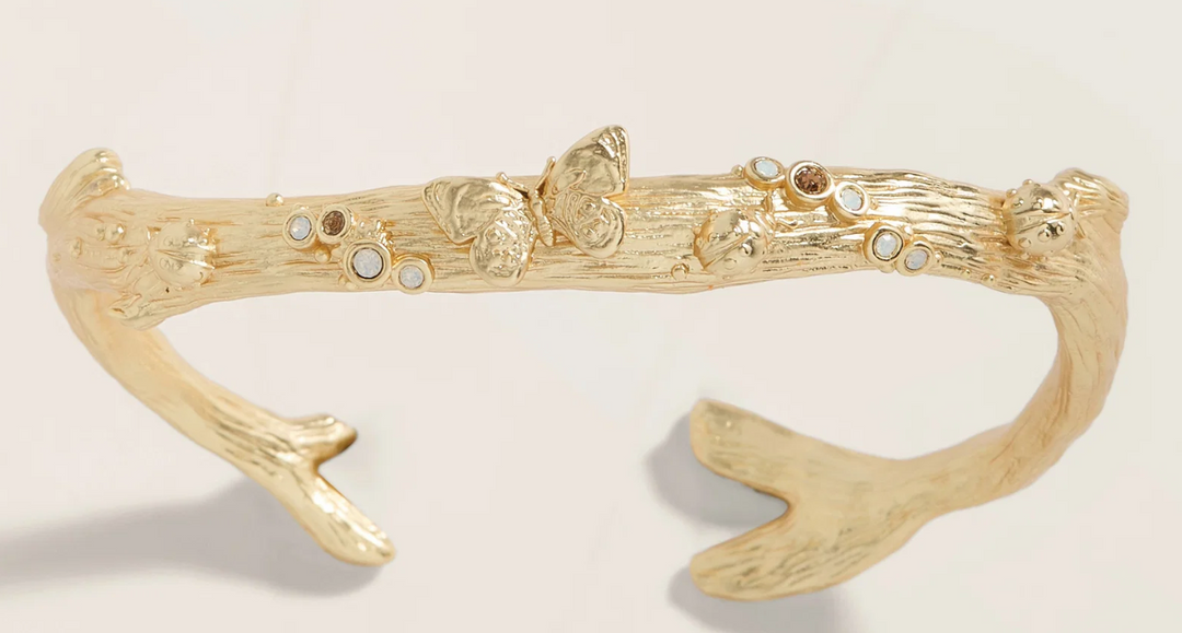 Pine Forest Cuff Gold OS