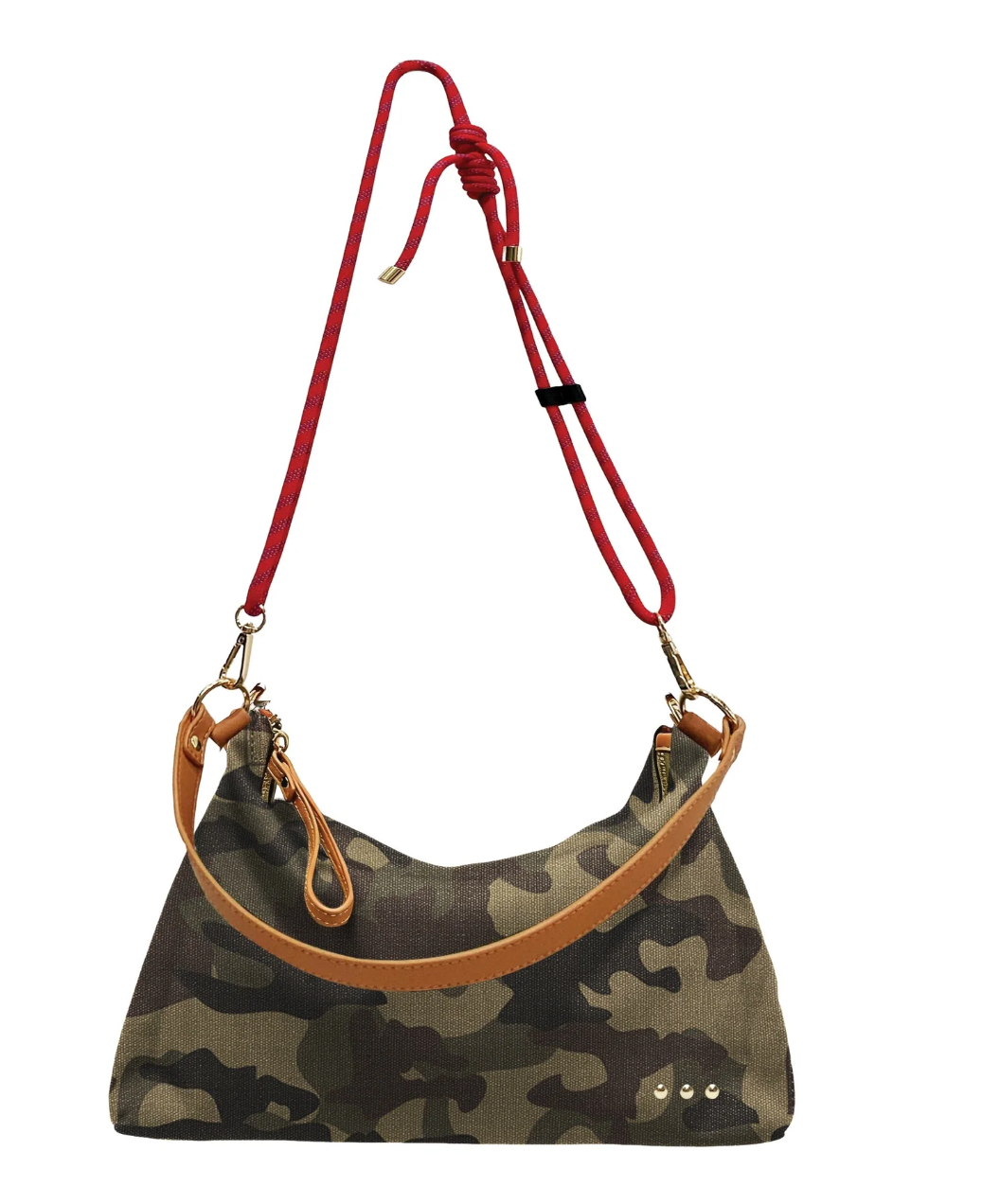 Cosette Canvas Shoulder Bag - Camo