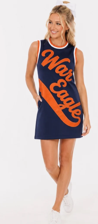 Auburn Script Dress - Brianna Cannon