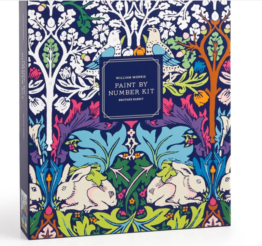 William Morris Brother Rabbit 9 x 12" Paint by Number Kit
