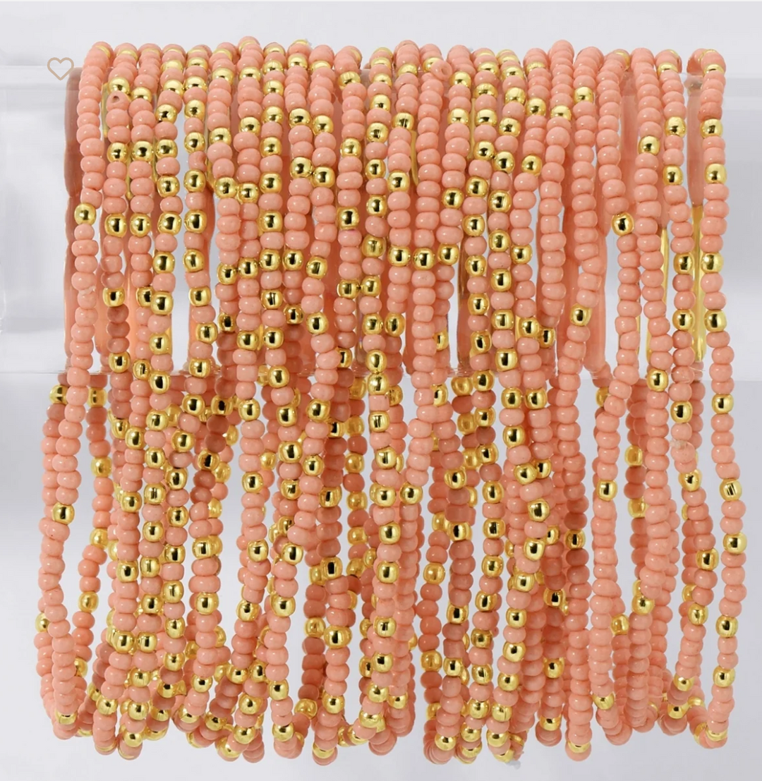 2mm Seed Bead Bracelet