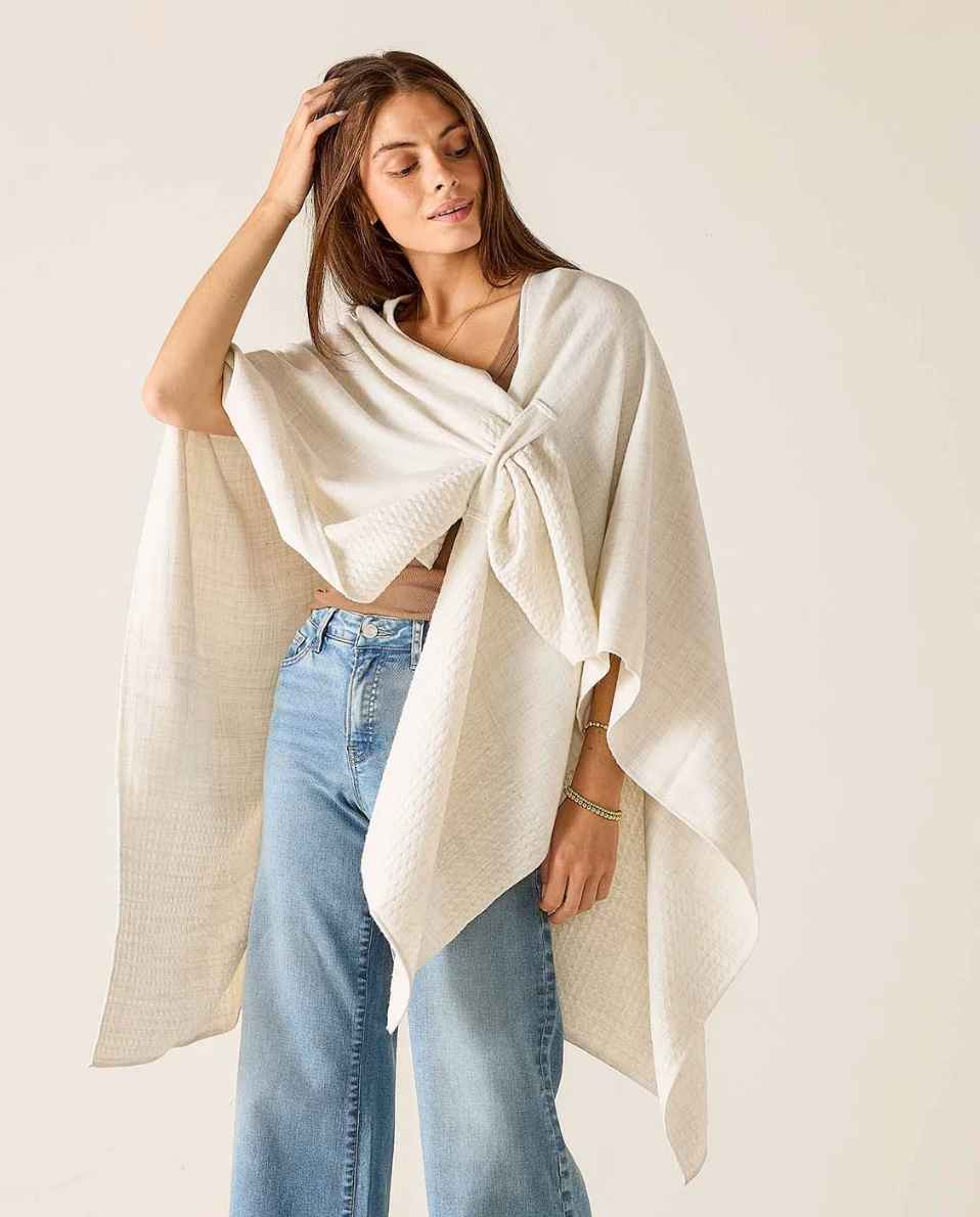 Modern Travel Wrap - Sea Salt - One Size