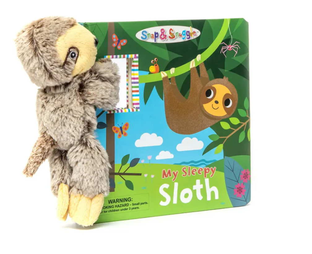 Snap & Snuggle Book- My Sleepy Sloth