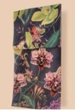 Exotic Evening Lux Scarf in Ink