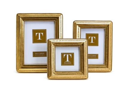 Gold Beaded Frame