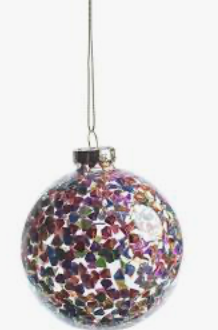 MULTICOLOR SEQUIN ORNAMENT