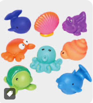 Baby Bath Toys Squirties