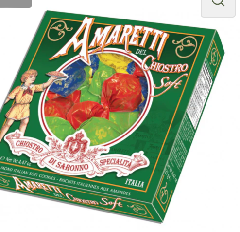 Soft Amarettini in Mini Cube