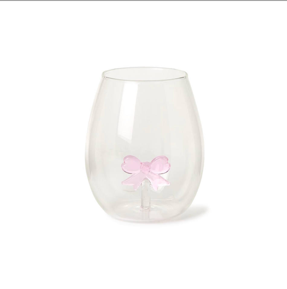 Bow Stemless Wine Glass
