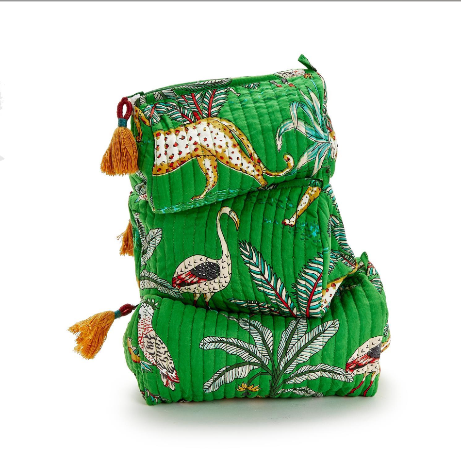 Hand Block Printed Pouches