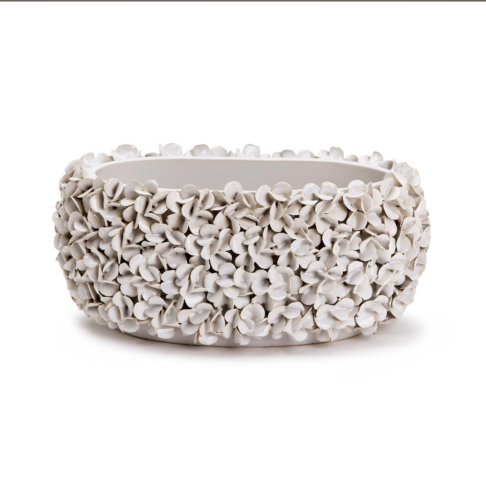 Hydrangea White Planter/Vases