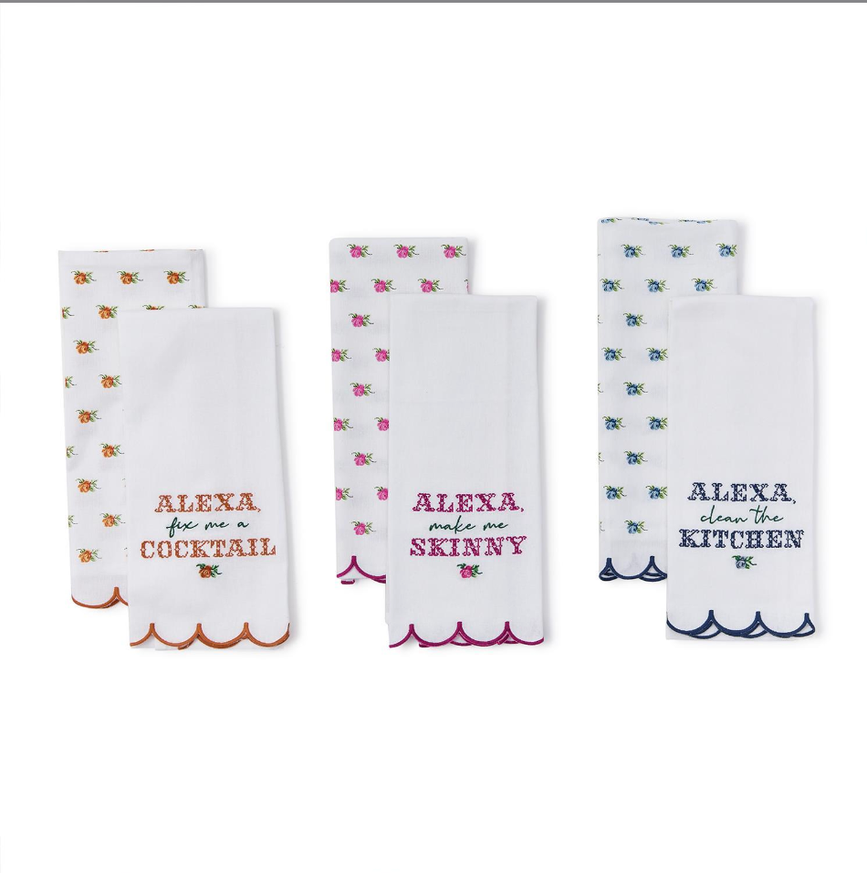 Boyar Gifts Alexa Kitchen Dish Towel